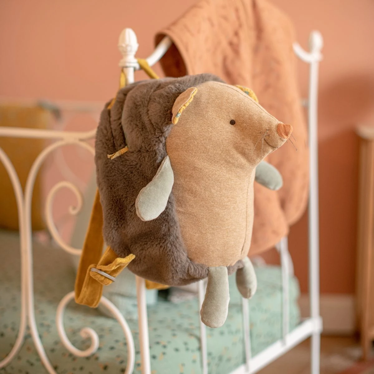 Moulin Roty Sac à Dos Hérisson 2 Moulin Roty Sac à Dos Hérisson – Image 2