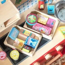 Moulin Roty Set De Produits D'épicerie 23 Moulin Roty Set De Produits D'épicerie -Bébés Produits Magasin 12 1 3