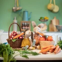 Moulin Roty Peluche Lapin Ocre -Bébés Produits Magasin 2 4