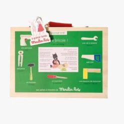 Moulin Roty Valise Je Bricole -Bébés Produits Magasin 632403 3 gris