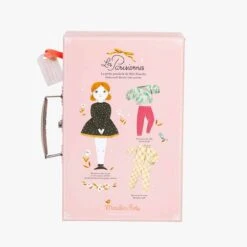 Moulin Roty Valise Et Poupée La Petite Penderie -Bébés Produits Magasin 642564 6 gris