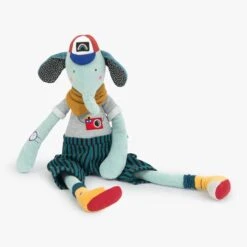 Moulin Roty Peluche éléphant Pablo -Bébés Produits Magasin 642756 6 gris