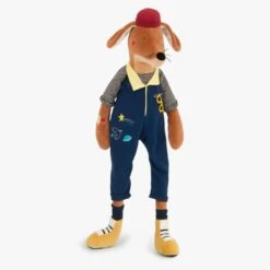 Moulin Roty Peluche Chien Elvis -Bébés Produits Magasin 642757 4 gris