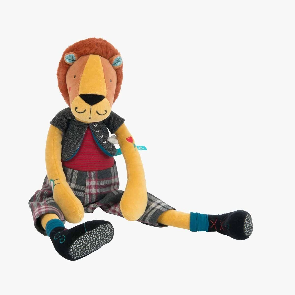 Moulin Roty Peluche Lion Roméo 1 Moulin Roty Peluche Lion Roméo