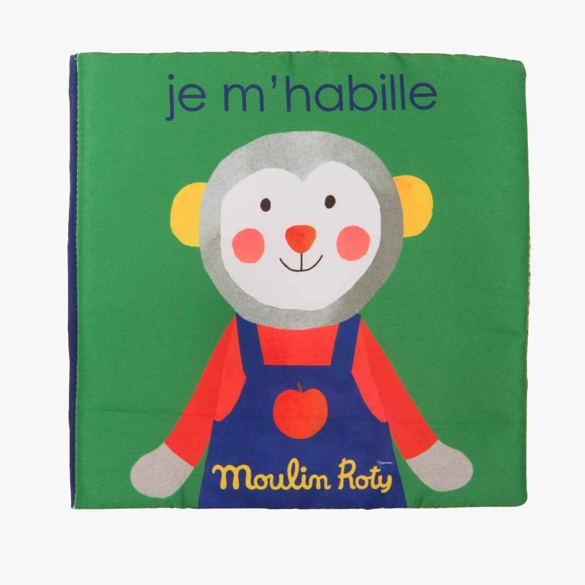 Moulin Roty Livre Tissu Je M'habille 1 Moulin Roty Livre Tissu Je M'habille
