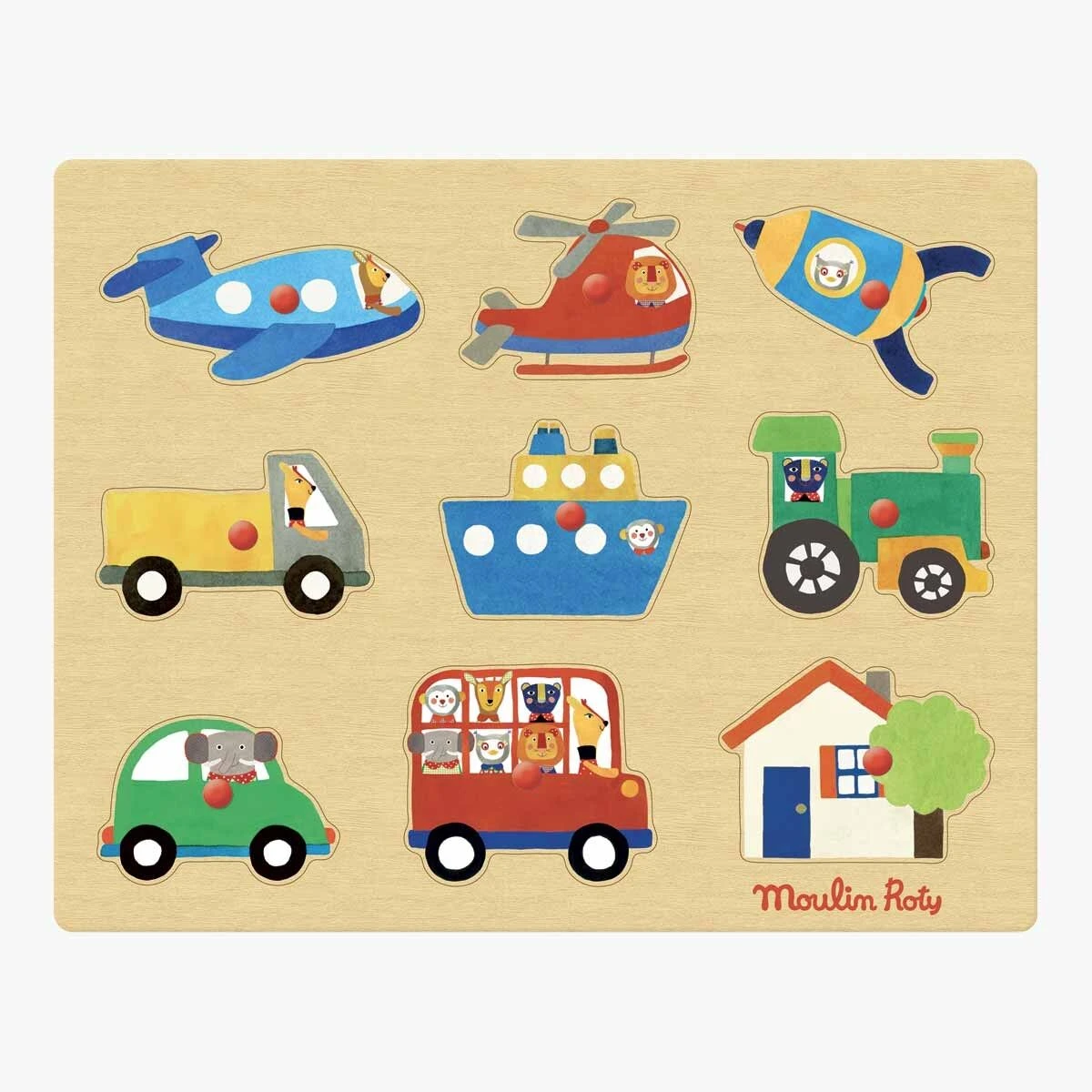 Moulin Roty Puzzle Des Transports 1 Moulin Roty Puzzle Des Transports