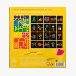 Moulin Roty Jeu Magnétique Des Formes -Bébés Produits Magasin 661364 7 gris