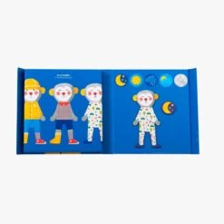 Moulin Roty Jeu Magnétique Je M'habille 12 Moulin Roty Jeu Magnétique Je M'habille -Bébés Produits Magasin 661365 7 gris