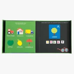 Moulin Roty Jeu Magnétique Alphabet -Bébés Produits Magasin 661369 3 gris