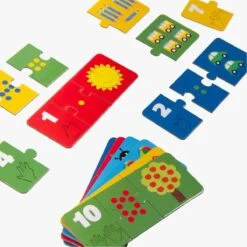 Moulin Roty Puzzle Chiffres 1 à 10 7 Moulin Roty Puzzle Chiffres 1 à 10 -Bébés Produits Magasin 661373 4 gris