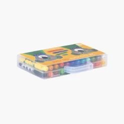 Moulin Roty Boîte De 24 Crayons De Cire -Bébés Produits Magasin 661601 4 gris