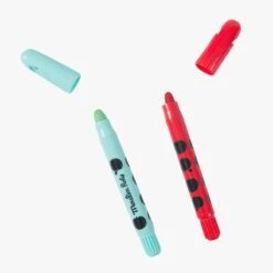 Moulin Roty Boîte De 24 Crayons De Cire -Bébés Produits Magasin 661601 6 gris