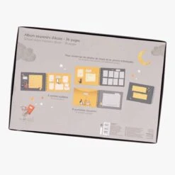 Moulin Roty Album Souvenirs D'école Français Anglais -Bébés Produits Magasin 666312 8 gris