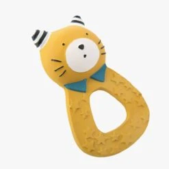 Moulin Roty Anneau De Dentition Chat Moutarde -Bébés Produits Magasin 666372 2 gris