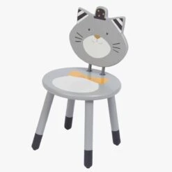 Moulin Roty Chaise Enfant Grise Fernand -Bébés Produits Magasin 666701 2 gris