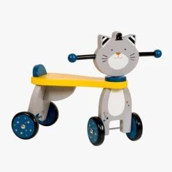Moulin Roty Porteur Bois Chat -Bébés Produits Magasin 666741 3 gris 2