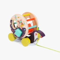 Moulin Roty Boîte à Formes à Tirer Pakou -Bébés Produits Magasin 668365 14 gris