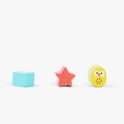 Moulin Roty Boîte à Formes à Tirer Pakou -Bébés Produits Magasin 668365 5 gris