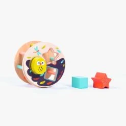 Moulin Roty Boîte à Formes à Tirer Pakou -Bébés Produits Magasin 668365 7 gris