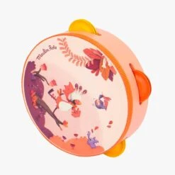 Moulin Roty Tambourin Corail Paloma -Bébés Produits Magasin 668406 3 gris