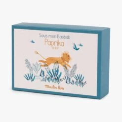 Moulin Roty Chaussons Bébé Lion -Bébés Produits Magasin 669010 3 gris