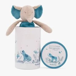Moulin Roty Peluche Eléphant Bergamote -Bébés Produits Magasin 669021 4 gris