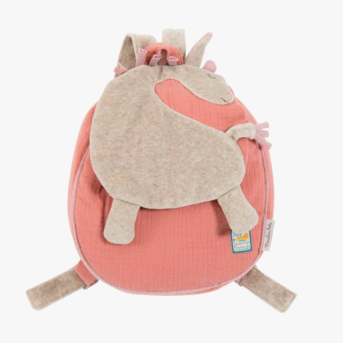 Moulin Roty Sac à Dos à Broder Girafe 2 Moulin Roty Sac à Dos à Broder Girafe – Image 2