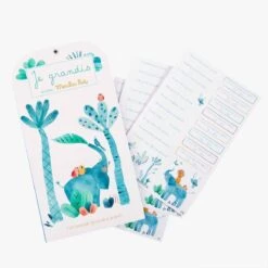 Moulin Roty Toise Carnet -Bébés Produits Magasin 669134 5 gris