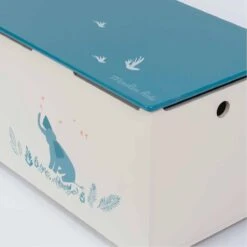 Moulin Roty Coffre à Jouets éléphant -Bébés Produits Magasin 669750 6 gris