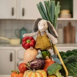 Moulin Roty Peluche Lapin Ocre -Bébés Produits Magasin 6 1