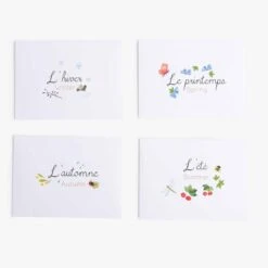 Moulin Roty Calendrier Magnétique Des Saisons -Bébés Produits Magasin 712400 2 gris