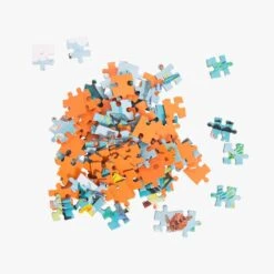 Moulin Roty Puzzle L'Océan 96 Pièces -Bébés Produits Magasin 712408 ocean2 gris 1