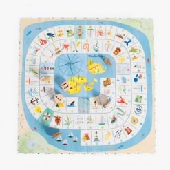 Moulin Roty Jeu De L'oie De L'explorateur -Bébés Produits Magasin 712416 2 gris