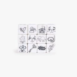 Moulin Roty Dés à Histoires Au Coin Du Feu -Bébés Produits Magasin 712425 3 gris