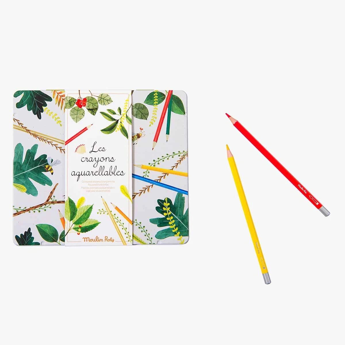 Moulin Roty Boîte 24 Crayons Aquarellables 2 Moulin Roty Boîte 24 Crayons Aquarellables – Image 2