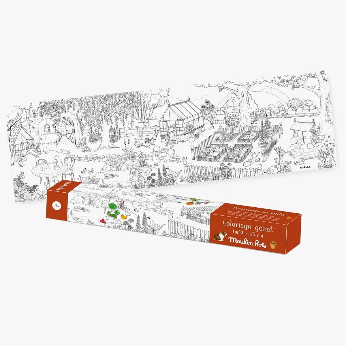 Moulin Roty Coloriage Géant Le Jardinier 1 Moulin Roty Coloriage Géant Le Jardinier