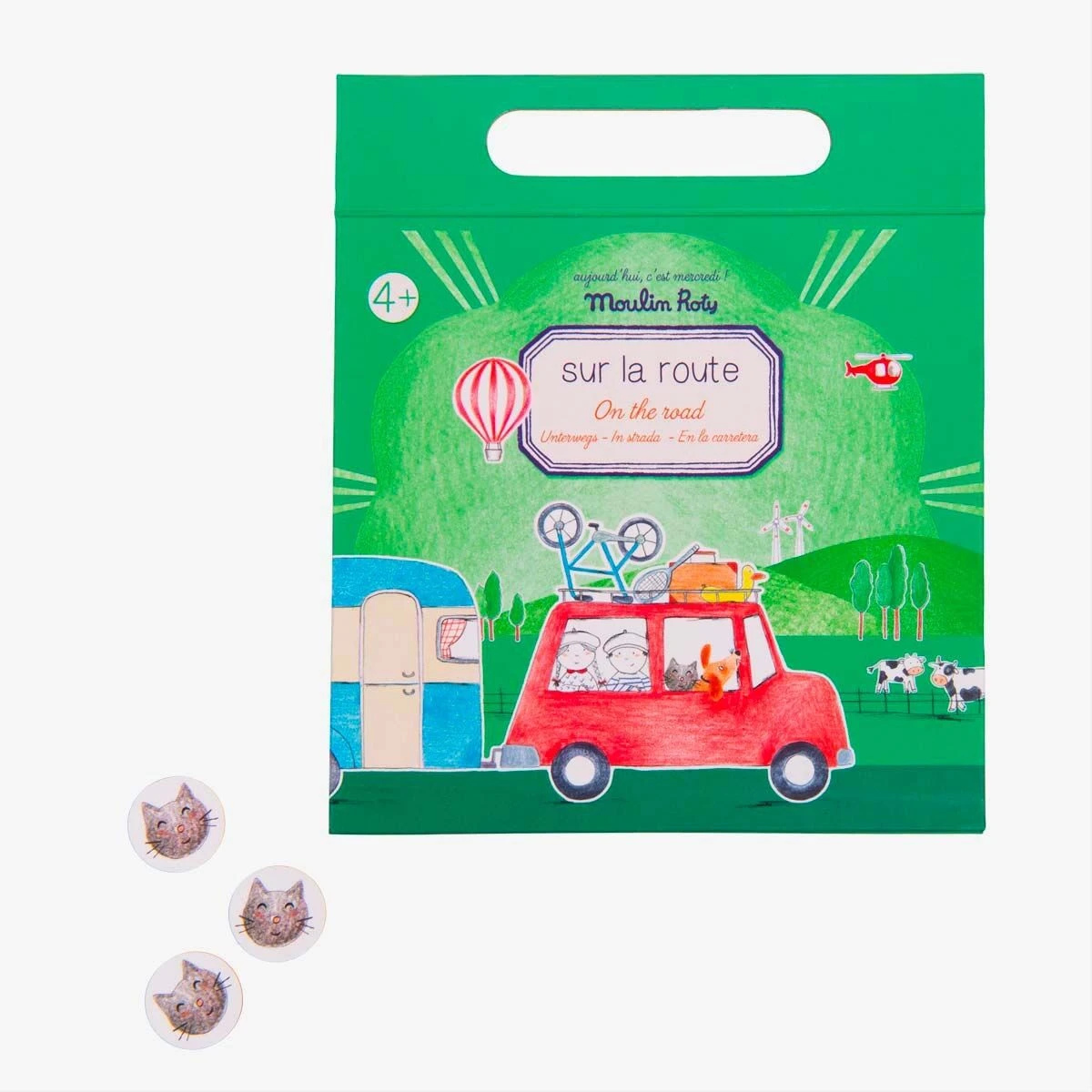 Moulin Roty Jeu Sur La Route Magnétique 2 Moulin Roty Jeu Sur La Route Magnétique – Image 2