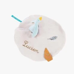 Moulin Roty Doudou Attache-tétine Petite Oie Olga -Bébés Produits Magasin 714016 0 gris