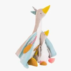 Moulin Roty Grande Peluche Oie Olga 6 Moulin Roty Grande Peluche Oie Olga -Bébés Produits Magasin 714030 714022 gris