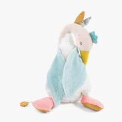 Moulin Roty Peluche Musicale Oie -Bébés Produits Magasin 714043 2 gris