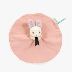 Moulin Roty Doudou à Broder Souris Rose -Bébés Produits Magasin 715015 3 gris