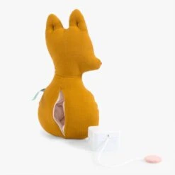 Moulin Roty Coussin Musical Personnage -Bébés Produits Magasin 715042 4 gris