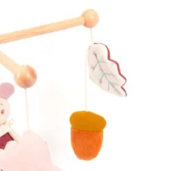 Moulin Roty Mobile Musical Croisillon -Bébés Produits Magasin 715056 3 gris