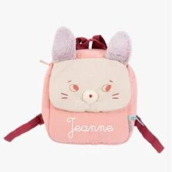 Moulin Roty Sac à Dos à Broder Souris -Bébés Produits Magasin 715070 3 gris