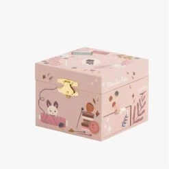 Moulin Roty Boîte à Musique Coffret -Bébés Produits Magasin 715105 3 gris