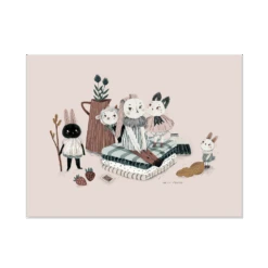 Moulin Roty Affiche A La Maison 30x40cm