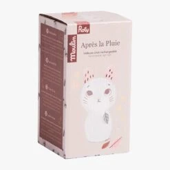 Moulin Roty Veilleuse Chat (USB) -Bébés Produits Magasin 715250 5 gris