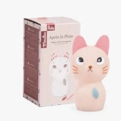 Moulin Roty Veilleuse Chat (USB) -Bébés Produits Magasin 715250 6 gris