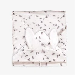 Moulin Roty Sortie De Bain à Broder Lapin -Bébés Produits Magasin 715272 3 gris