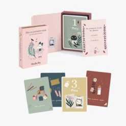 Moulin Roty Coffret Cadeau Naissance Doudou Souris -Bébés Produits Magasin 715601